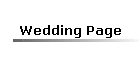 Wedding Page